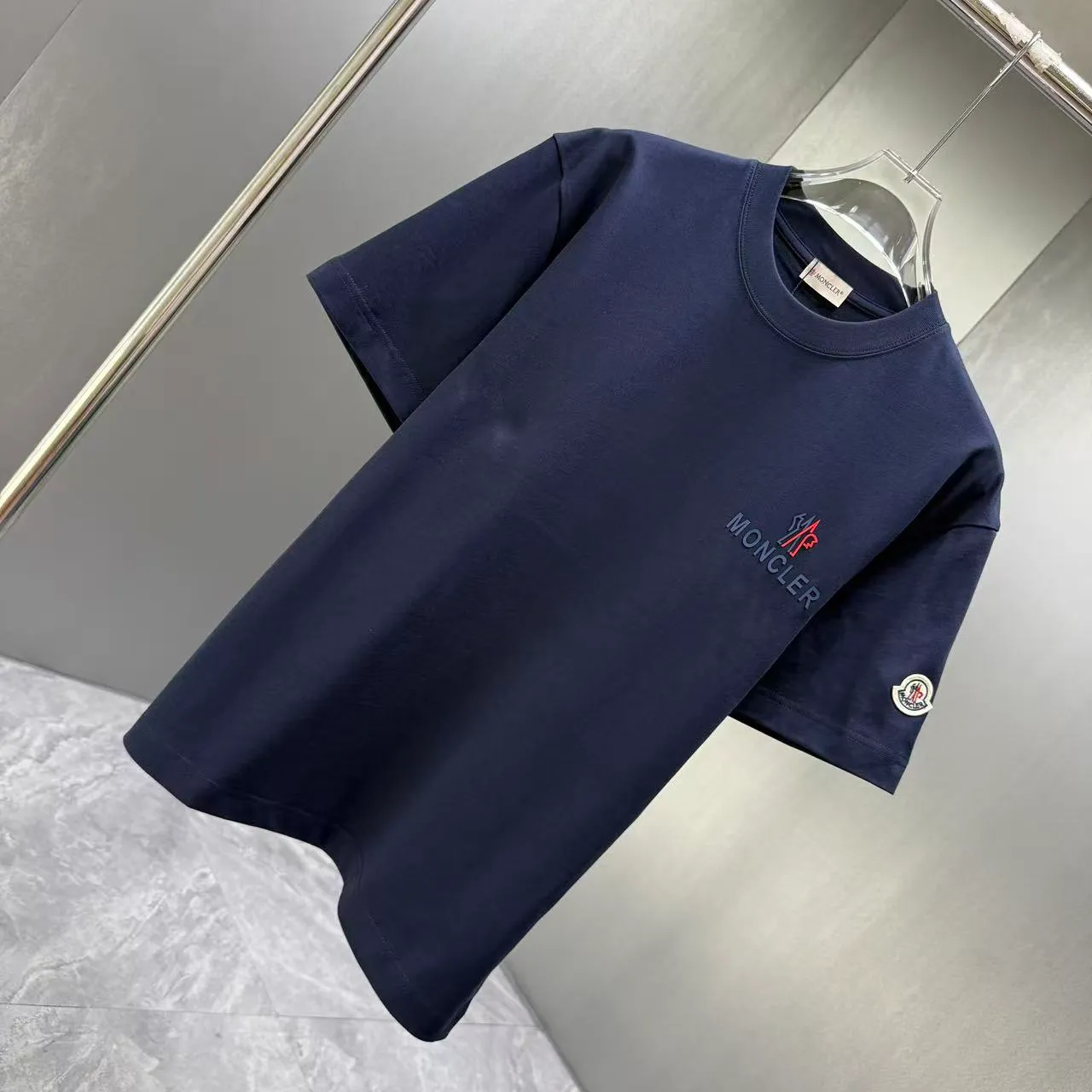 MONCL* * 2026 New Arrival T logo ：Black White Dark Blue Sizes：S M L XL XXL